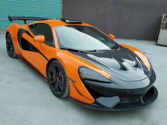 สําหรับ McLaren 540C 570S คอร์ดี้คิท 540C 570S อัพเกรด GT4 สไตล์หน้า แบมเปอร์ สโปเลอร์ ด้านกระโปรง 540C 570S คอร์ดี้คิท