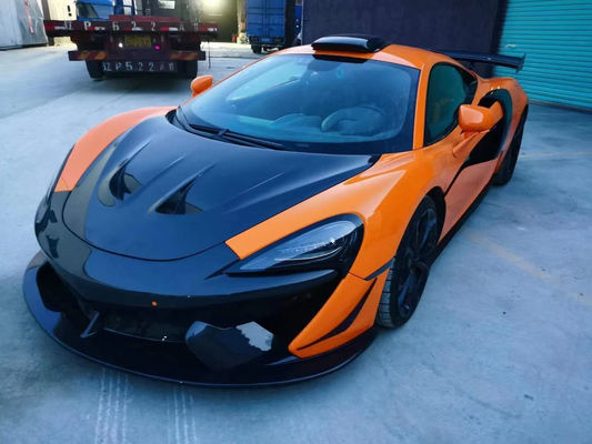 สําหรับ McLaren 540C 570S คอร์ดี้คิท 540C 570S อัพเกรด GT4 สไตล์หน้า แบมเปอร์ สโปเลอร์ ด้านกระโปรง 540C 570S คอร์ดี้คิท