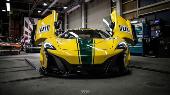 สําหรับ McLaren 650S 625c Wide-body Kit 650S 625c อัพเกรดล็อคเบอร์หน้าและหลัง