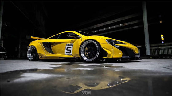 สําหรับ McLaren 650S 625c Wide-body Kit 650S 625c อัพเกรดล็อคเบอร์หน้าและหลัง