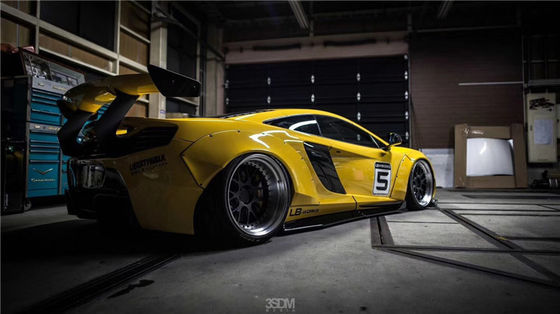 สําหรับ McLaren 650S 625c Wide-body Kit 650S 625c อัพเกรดล็อคเบอร์หน้าและหลัง