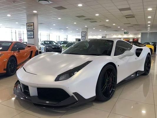 488 แฟร์รารี่ คาร์บอน คอร์ดี้ คิต 1016 สไตล์ คาร์บอน ไฟเบอร์ ด้านหน้าลิป