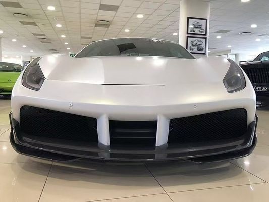 488 แฟร์รารี่ คาร์บอน คอร์ดี้ คิต 1016 สไตล์ คาร์บอน ไฟเบอร์ ด้านหน้าลิป