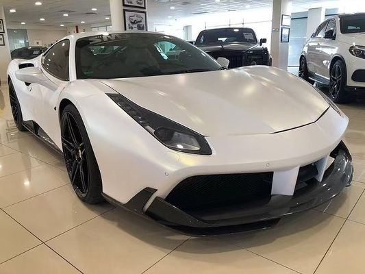 488 แฟร์รารี่ คาร์บอน คอร์ดี้ คิต 1016 สไตล์ คาร์บอน ไฟเบอร์ ด้านหน้าลิป