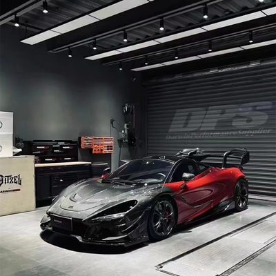 GTR สไตล์ 720s ครุภัณฑ์ร่างกายกว้าง แม็คเลอเรน เซน่า ครุภัณฑ์ร่างกายหน้า แบมเปอร์ สายคาร์บอน