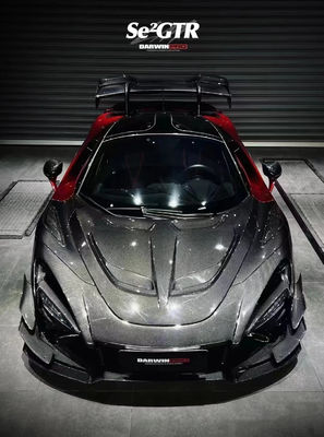 GTR สไตล์ 720s ครุภัณฑ์ร่างกายกว้าง แม็คเลอเรน เซน่า ครุภัณฑ์ร่างกายหน้า แบมเปอร์ สายคาร์บอน