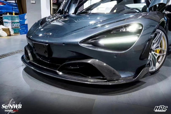720s แม็คเลอเรน คอร์ดี้คิต สไตล์สายเรือสีดํา แบมเปอร์หน้า สปอยเลอร์ ลิปฮูด แฟนเดอร์