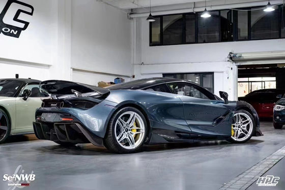720s แม็คเลอเรน คอร์ดี้คิต สไตล์สายเรือสีดํา แบมเปอร์หน้า สปอยเลอร์ ลิปฮูด แฟนเดอร์