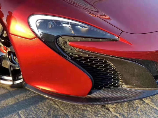 2014 - 2016 650s Body Kit OEM คาร์บอน ไฟเบอร์ ดิฟฟิวเซอร์ฝีปากด้านหน้า