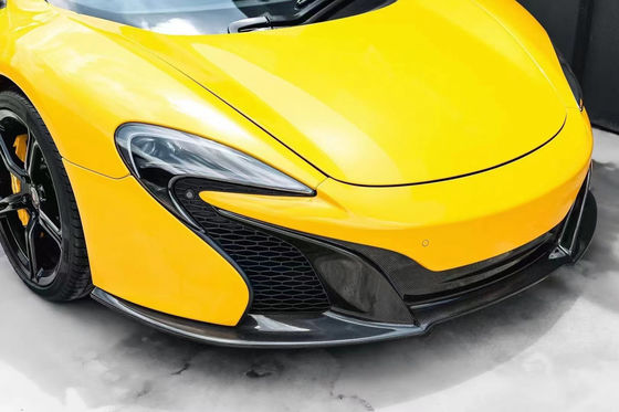 2014 - 2016 650s Body Kit OEM คาร์บอน ไฟเบอร์ ดิฟฟิวเซอร์ฝีปากด้านหน้า