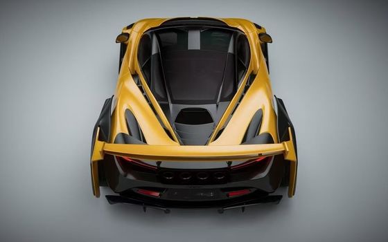 720s แม็คเลอเรน คอร์ดี้คิต คาร์บอนไฟเบอร์ ไดบอดี้ ZE สไตล์ หน้าและหลัง