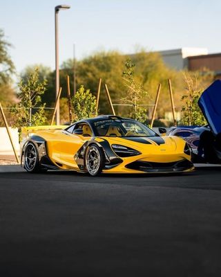 720s แม็คเลอเรน คอร์ดี้คิต คาร์บอนไฟเบอร์ ไดบอดี้ ZE สไตล์ หน้าและหลัง
