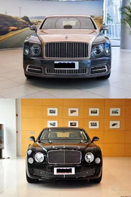 สําหรับ Bentley Mulsanne คอร์ดี้คิต Mulsanne อัพเกรดด้วยหน้าและหลังใหม่ แบมเปอร์ไฟหน้าและไฟหลัง