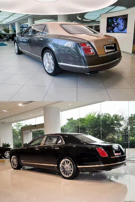 สําหรับ Bentley Mulsanne คอร์ดี้คิต Mulsanne อัพเกรดด้วยหน้าและหลังใหม่ แบมเปอร์ไฟหน้าและไฟหลัง
