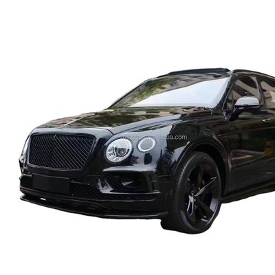 สําหรับ Bentley Bentayga คาร์บอน ไฟเบอร์ คอร์ดี้ คิต Bentayga อัพเกรด W12 สไตล์ คาร์บอน ไฟเบอร์ หน้าลิป Diffuser Spoiler