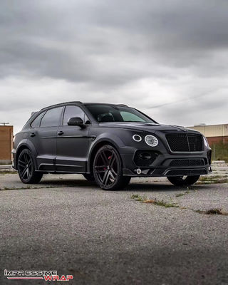 For Bentley Bentayga Carbon Fiber Body Kit Bentayga Upgraded MSY Style Front and Rear Bumper Spoiler Wide-body Kit คันนี้มีเครื่องยนต์ใหม่