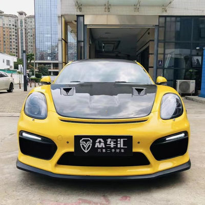 ผลิตภัณฑ์พลาสติก PU สําหรับ Porsche Boxster 981 Body Kit Boxster 981 อัพเกรด GT4 หน้าและหลัง