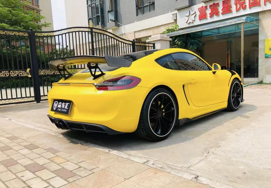 ผลิตภัณฑ์พลาสติก PU สําหรับ Porsche Boxster 981 Body Kit Boxster 981 อัพเกรด GT4 หน้าและหลัง