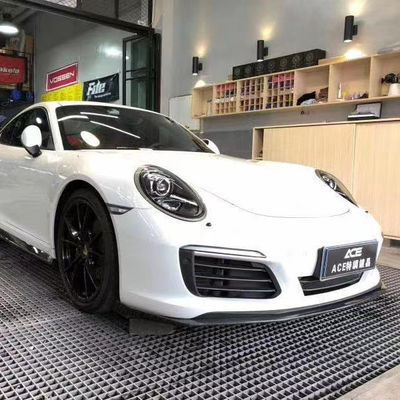 สายคาร์บอนไฟเบอร์คุณภาพสูง 911 991.2 คาร์บอนคอร์ดี้คิต 911 991.2 หน้าและหลังลิปข้างกระโปรง 2016-2018