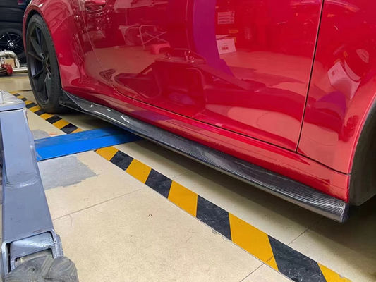 สายคาร์บอนไฟเบอร์คุณภาพสูง 911 991.2 คาร์บอนคอร์ดี้คิต 911 991.2 หน้าและหลังลิปข้างกระโปรง 2016-2018