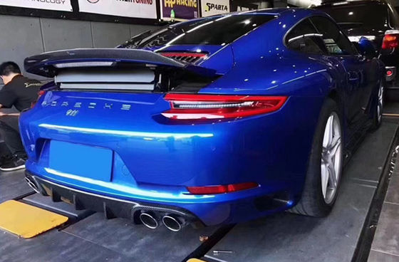 สายคาร์บอนไฟเบอร์คุณภาพสูง 911 991.2 คาร์บอนคอร์ดี้คิต 911 991.2 หน้าและหลังลิปข้างกระโปรง 2016-2018