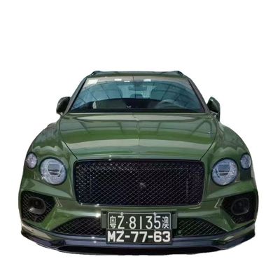 สําหรับ Bentley Bentayga คาร์บอนไฟเบอร์ คอร์ดี้คิต Bentayga อัพเกรด สไตล์ SPE คาร์บอนไฟเบอร์ หน้าลิป Diffuser Spoiler เสื้อข้าง