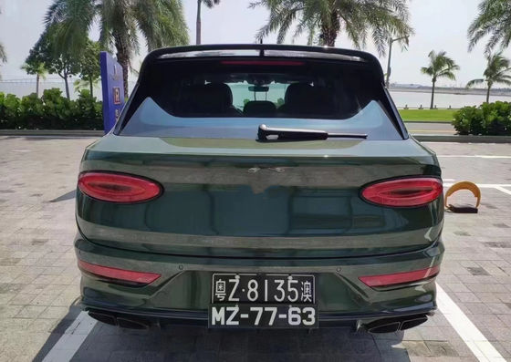 สําหรับ Bentley Bentayga คาร์บอนไฟเบอร์ คอร์ดี้คิต Bentayga อัพเกรด สไตล์ SPE คาร์บอนไฟเบอร์ หน้าลิป Diffuser Spoiler เสื้อข้าง