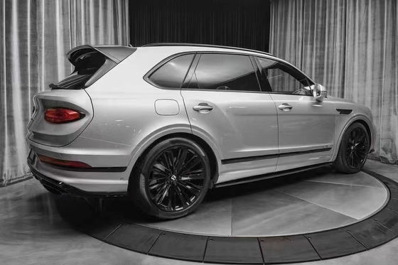 สําหรับ Bentley Bentayga คาร์บอนไฟเบอร์ คอร์ดี้คิต Bentayga อัพเกรด สไตล์ SPE คาร์บอนไฟเบอร์ หน้าลิป Diffuser Spoiler เสื้อข้าง