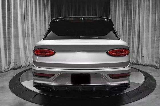 สําหรับ Bentley Bentayga คาร์บอนไฟเบอร์ คอร์ดี้คิต Bentayga อัพเกรด สไตล์ SPE คาร์บอนไฟเบอร์ หน้าลิป Diffuser Spoiler เสื้อข้าง