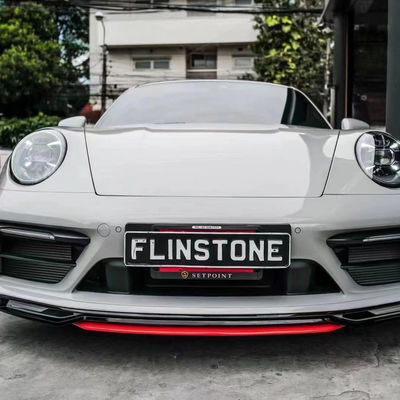 สําหรับ Porsche 911 992 คาร์บอน ไฟเบอร์ คอร์ดี้คิต 911 992 อัพเกรดเทคอาร์ตสไตล์หน้าเปลือก Diffuser Spoiler ข้างกระโปรงคอร์ดี้คิต