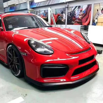 ผลิตภัณฑ์ขายเหมือนเค้กร้อน 987Cayman Body Kit รุ่น GT4 หน้าและหลัง แบมเปอร์ สโปเลอร์ 2006-2012