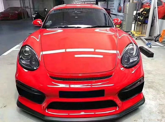 ผลิตภัณฑ์ขายเหมือนเค้กร้อน 987Cayman Body Kit รุ่น GT4 หน้าและหลัง แบมเปอร์ สโปเลอร์ 2006-2012