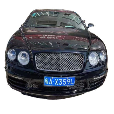 สีดํา 2013 Bentley Flying Spur Body Kit หน้าและหลัง แบมเปอร์ สปอยเลอร์ เอ็กซอัสคิต