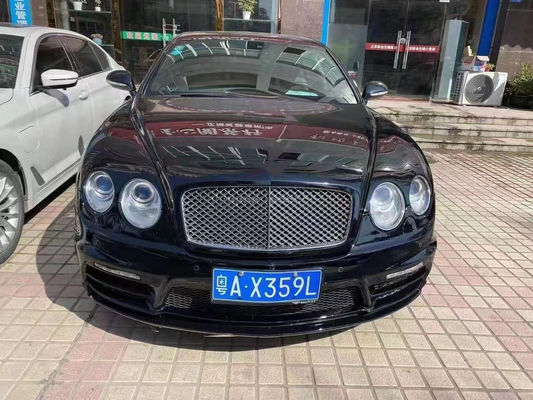 สีดํา 2013 Bentley Flying Spur Body Kit หน้าและหลัง แบมเปอร์ สปอยเลอร์ เอ็กซอัสคิต