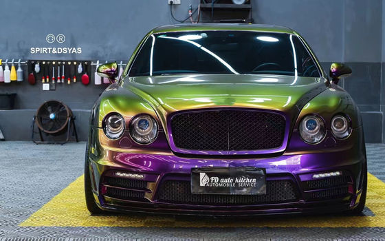 สีดํา 2013 Bentley Flying Spur Body Kit หน้าและหลัง แบมเปอร์ สปอยเลอร์ เอ็กซอัสคิต