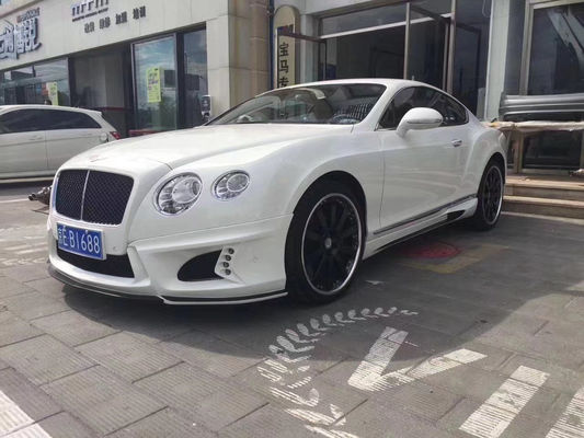 ODM ขาว Bentley Continental Gt คอร์ดี้คิต WD สไตล์รถยนต์กระโปรงสโปเลอร์ คอร์ดี้คิต