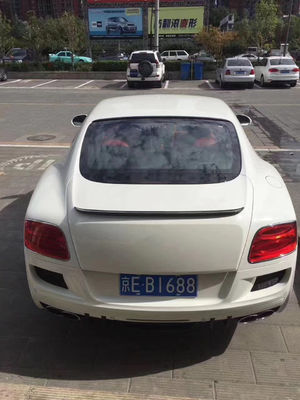 ODM ขาว Bentley Continental Gt คอร์ดี้คิต WD สไตล์รถยนต์กระโปรงสโปเลอร์ คอร์ดี้คิต