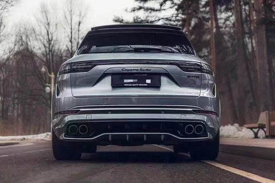 ชุดคอร์พิวเตอร์ ไฟเบอร์คาร์บอนเคเยน สําหรับ Porsche Cayenne MTR ชุดคอร์พิวเตอร์ ไฟเบอร์คาร์บอนแห้ง แบมเปอร์หน้าและหลัง