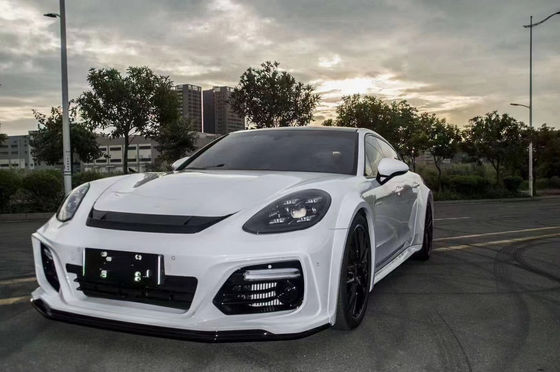 สําหรับ TechArt Style Body Kit สําหรับ Porsche Paramera 971 Body Kit หน้ากากกว้าง และหน้ากากหลัง