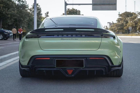 ผลิตภัณฑ์ใหม่สําหรับ Porsche Taycan คาร์บอนไฟเบอร์ คอร์ดี้คิต Taycan Wide Bodyki หน้าเปลือกด้านข้างกระโปรงสปอยเลอร์
