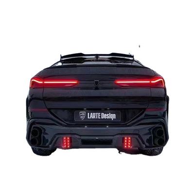 ขายร้อน G06 X6 คาร์บอนไฟเบอร์ คอร์ดี้คิต Forbmw X6 คาร์บอนไฟเบอร์ หน้าเปลือกหลัง Diffuser Cover Spoiler