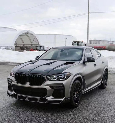 ขายร้อน G06 X6 คาร์บอนไฟเบอร์ คอร์ดี้คิต Forbmw X6 คาร์บอนไฟเบอร์ หน้าเปลือกหลัง Diffuser Cover Spoiler