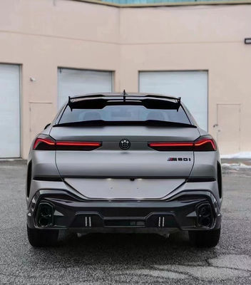 ขายร้อน G06 X6 คาร์บอนไฟเบอร์ คอร์ดี้คิต Forbmw X6 คาร์บอนไฟเบอร์ หน้าเปลือกหลัง Diffuser Cover Spoiler