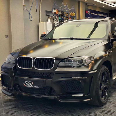 ขายร้อน X6 E70 E71 ชุดร่างกายกว้าง Forbmw X6 ชุดร่างกายหน้าและหลัง