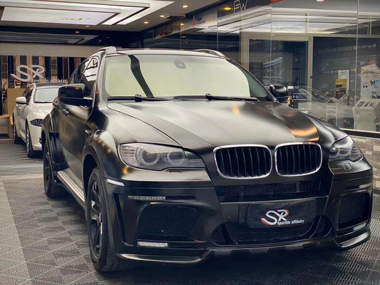 ขายร้อน X6 E70 E71 ชุดร่างกายกว้าง Forbmw X6 ชุดร่างกายหน้าและหลัง