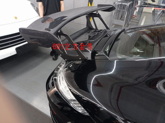 สินค้าใหม่สําหรับ Porsche 911 997.1 997.2 สปอยเลอร์ 911 997.1 997.2 สปอยเลอร์ใยคาร์บอน ปีกหาง GT3RS สไตล์ สปอยเลอร์