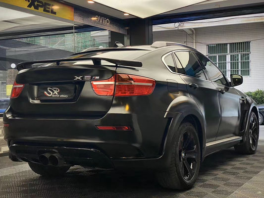 ขายร้อน X6 E70 E71 ชุดร่างกายกว้าง Forbmw X6 ชุดร่างกายหน้าและหลัง