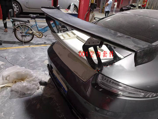 สินค้าใหม่สําหรับ Porsche 911 997.1 997.2 สปอยเลอร์ 911 997.1 997.2 สปอยเลอร์ใยคาร์บอน ปีกหาง GT3RS สไตล์ สปอยเลอร์