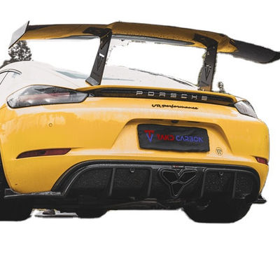 สําหรับ Porsche 718 Boxster Cayman Body Kit วัสดุคาร์บอนไฟเบอร์ 718 คาร์บอนไฟเบอร์ ดิฟฟิวเซอร์หลัง EVO Style 718 คาร์บอนไฟเบอร์ คาร์บอนไฟเบอร์ คาร์บอนไฟเบอร์ คาร์บอนไฟเบอร์ คาร์บอนไฟเบอร์ คาร์บอนไฟเบอร์ คาร์บอนไฟเบอร์ คาร์บอนไฟเบอร์ คาร์บอนไฟเบอร์