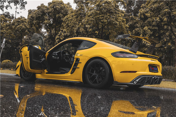 สําหรับ Porsche 718 Boxster Cayman Body Kit วัสดุคาร์บอนไฟเบอร์ 718 คาร์บอนไฟเบอร์ ดิฟฟิวเซอร์หลัง EVO Style 718 คาร์บอนไฟเบอร์ คาร์บอนไฟเบอร์ คาร์บอนไฟเบอร์ คาร์บอนไฟเบอร์ คาร์บอนไฟเบอร์ คาร์บอนไฟเบอร์ คาร์บอนไฟเบอร์ คาร์บอนไฟเบอร์ คาร์บอนไฟเบอร์